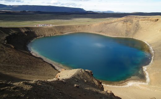 Cratère de Viti, près du Lac Mývatn