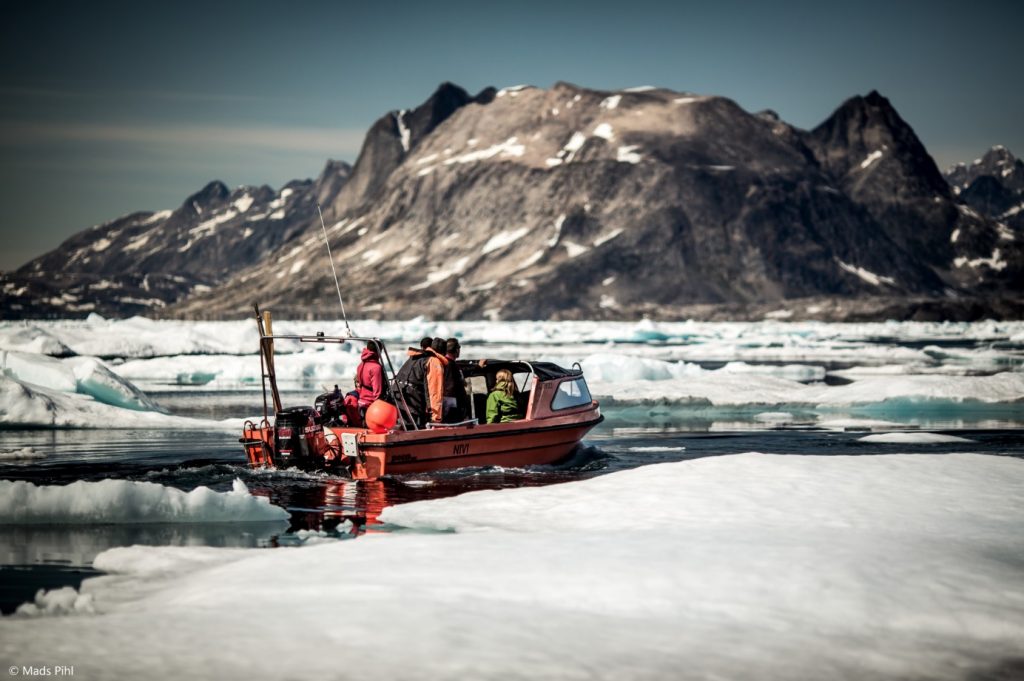 Boat in East Greenland © Mads Pihl