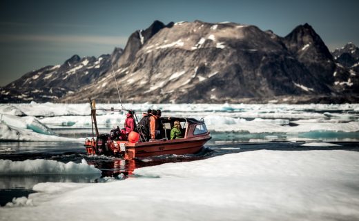 Boat in East Greenland © Mads Pihl