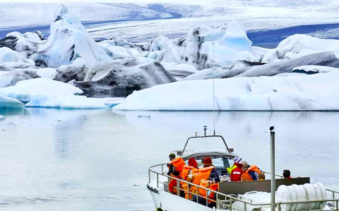 Excursion en véhicule amphibie au Jökulsárlón