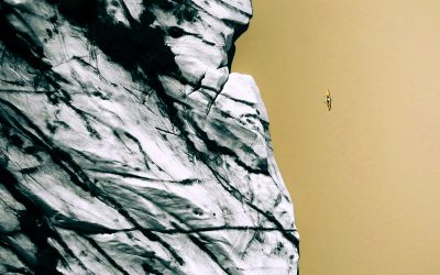 Kayak au Heinabergslón (Vatnajökull)