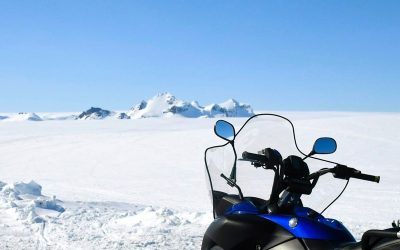 Motoneige sur le Vatnajökull