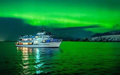 Aurores Boréales en bateau